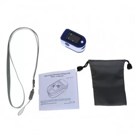 Finger pulse oximeter
