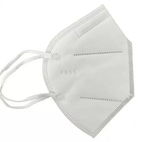 Protection mask white KN95 ΕΝ149:2001+A1:2009 10 pcs Protection mask white KN95 ΕΝ149:2001+A1:2009 10 pcs
