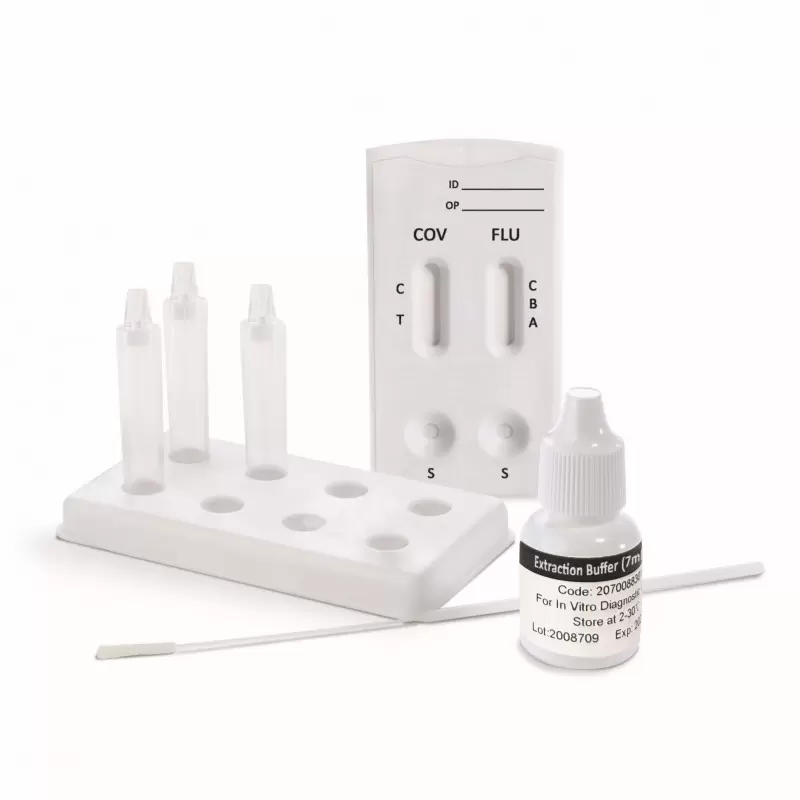 Διπλό test Covid & Influenza A - B