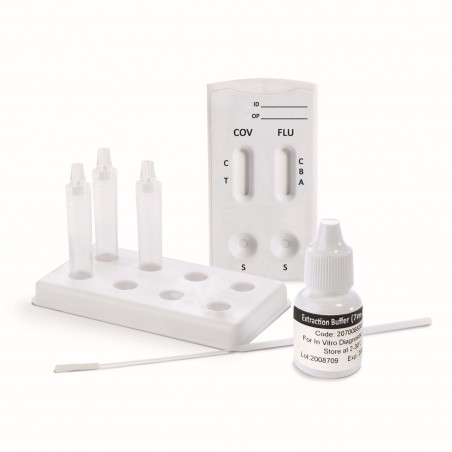 Διπλό test Covid & Influenza A - B