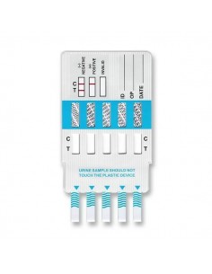 Drug test 6 ουσιών OPI/PCP/COC/BAR/AMP/THC ούρων